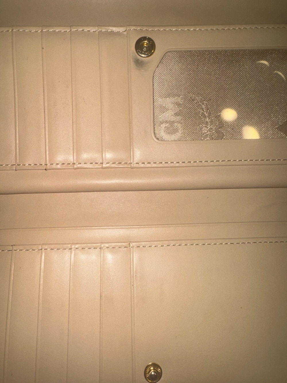 MCM Navy Blue Leather Wallet on chain EUC - Picture 8 of 11